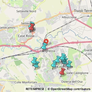 Mappa Via Colle D'Anchise, 00132 Roma RM, Italia (2.25615)