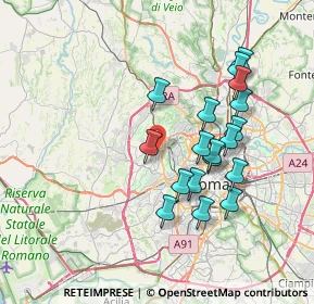 Mappa 00168 Roma RM, Italia (7.24278)