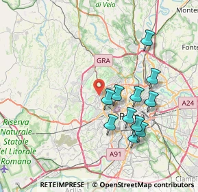 Mappa 00168 Roma RM, Italia (7.49091)