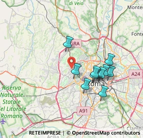 Mappa 00168 Roma RM, Italia (6.50909)