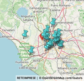 Mappa 00168 Roma RM, Italia (9.6785)