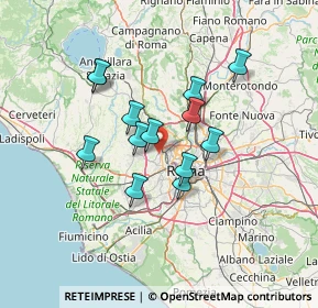Mappa 00168 Roma RM, Italia (11.46923)