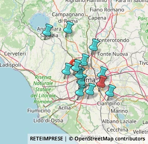 Mappa 00168 Roma RM, Italia (10.88692)