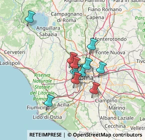 Mappa 00168 Roma RM, Italia (10.52091)