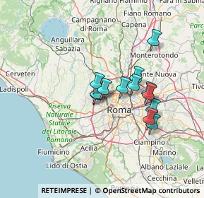 Mappa 00168 Roma RM, Italia (10.73308)