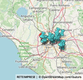 Mappa 00168 Roma RM, Italia (9.92889)