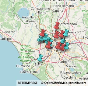 Mappa 00168 Roma RM, Italia (9.26211)