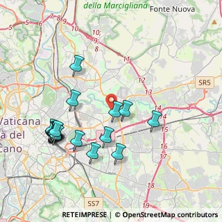 Mappa Via Cassino, 00158 Roma RM, Italia (4.61)