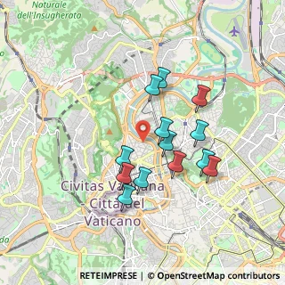Mappa Via Antonio Chinotto, 00195 Roma RM, Italia (1.60692)