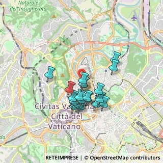 Mappa Via Antonio Chinotto, 00195 Roma RM, Italia (1.4725)