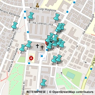 Mappa Piazza Alfonso Capecelatro, 00168 Roma RM, Italia (0.08261)