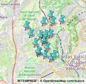 Mappa Capecelatro, 00168 Roma RM, Italia (1.30778)