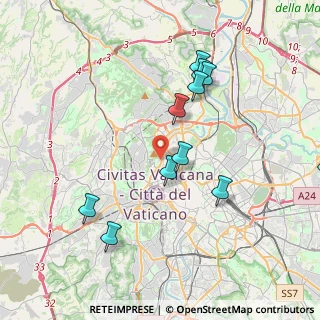 Mappa Via Durazzo, 00195 Roma RM, Italia (4.33273)