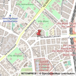 Mappa Via dei Longobardi, 49a, 00162 Roma, Roma (Lazio)