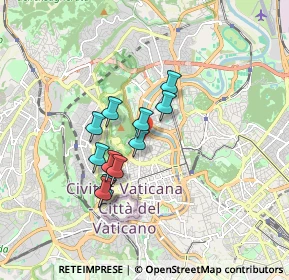 Mappa Via Euclide Turba, 00195 Roma RM, Italia (1.36)