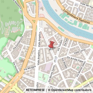 Mappa Via Filippo Corridoni, 19, 00195 Roma, Roma (Lazio)