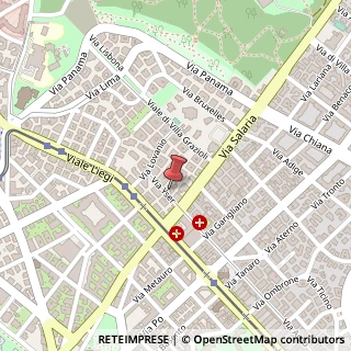 Mappa Via Yser, 8, 00198 Roma, Roma (Lazio)