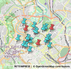 Mappa Via dei Tre Orologi, 00197 Roma RM, Italia (1.464)