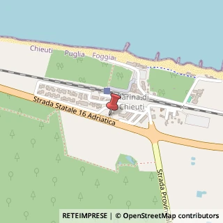 Mappa Via Carlo Fecia di Cossato, 8, 71010 Chieuti, Foggia (Puglia)