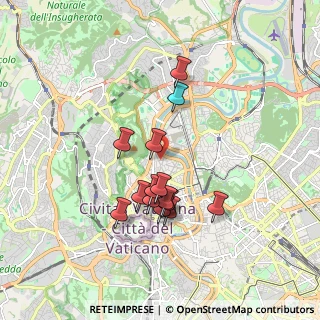 Mappa Via Filippo Corridoni, 00195 Roma RM, Italia (1.605)