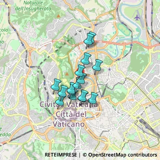 Mappa Via Filippo Corridoni, 00195 Roma RM, Italia (1.3)