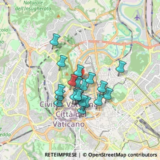 Mappa Via Fabio Filzi, 00195 Roma RM, Italia (1.5215)