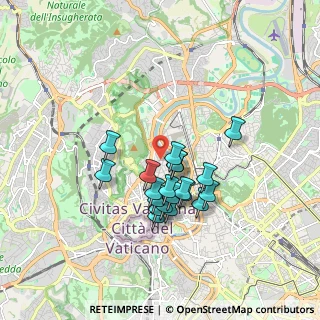 Mappa Via Fabio Filzi, 00195 Roma RM, Italia (1.4995)