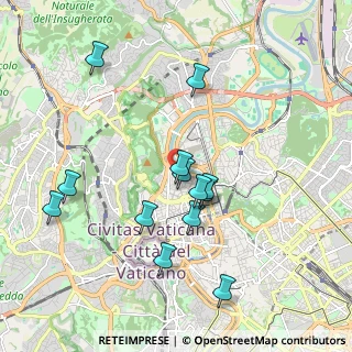 Mappa Via Filippo Corridoni, 00195 Roma RM, Italia (1.95615)