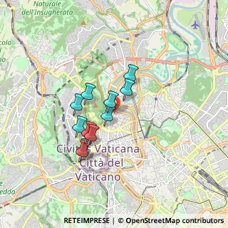 Mappa Via Filippo Corridoni, 00195 Roma RM, Italia (1.4)