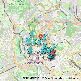 Mappa Via Filippo Corridoni, 00195 Roma RM, Italia (1.784)