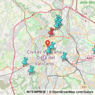 Mappa Via Filippo Corridoni, 00195 Roma RM, Italia (4.23182)