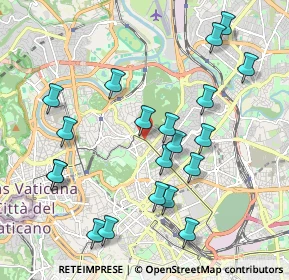 Mappa Via Luigi Boccherini, 00100 Roma RM, Italia (2.2405)