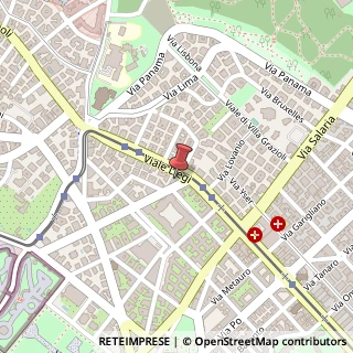 Mappa Via Vincenzo Bellini, 2, 00198 Roma, Roma (Lazio)