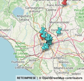 Mappa Via Gomenizza, 00195 Roma RM, Italia (12.21091)