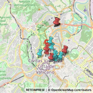 Mappa Via Ildebrando Goiran, 00195 Roma RM, Italia (1.5895)