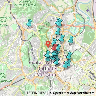 Mappa Via Ildebrando Goiran, 00195 Roma RM, Italia (1.6255)