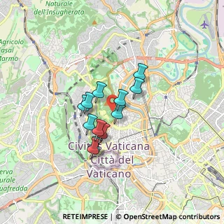 Mappa Via Ildebrando Goiran, 00195 Roma RM, Italia (1.23167)