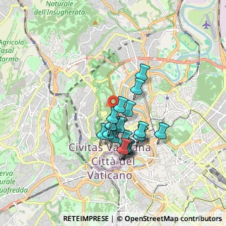 Mappa Via Ildebrando Goiran, 00195 Roma RM, Italia (1.3885)