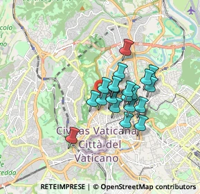 Mappa Via Gomenizza, 00195 Roma RM, Italia (1.271)