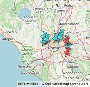 Mappa Via dei Casali di Torrevecchia, 00168 Roma RM, Italia (9.18727)