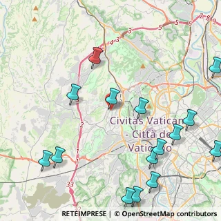 Mappa Via Gerolamo Aleandro, 00168 Roma RM, Italia (5.99133)