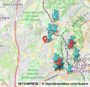 Mappa Via Gerolamo Aleandro, 00168 Roma RM, Italia (2.28)