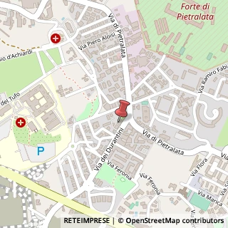 Mappa Via dei Durantini, 283 / D, 00159 Roma, Roma (Lazio)