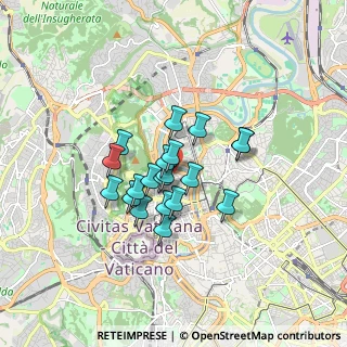 Mappa Via Costabella, 00195 Roma RM, Italia (1.258)