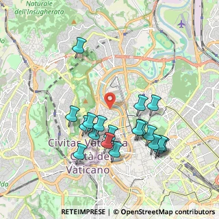 Mappa Via Costabella, 00195 Roma RM, Italia (2.01368)