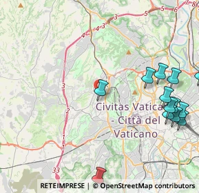 Mappa Via Domenico Svampa, 00168 Roma RM, Italia (5.72769)