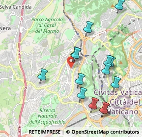 Mappa Via Domenico Svampa, 00168 Roma RM, Italia (2.19786)