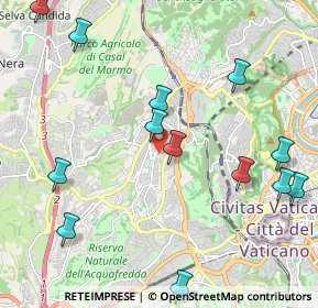 Mappa Via Domenico Svampa, 00168 Roma RM, Italia (2.67462)