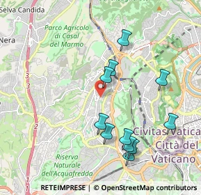 Mappa Via Domenico Svampa, 00168 Roma RM, Italia (2.08545)