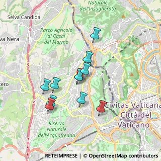 Mappa Via Domenico Svampa, 00168 Roma RM, Italia (1.52455)